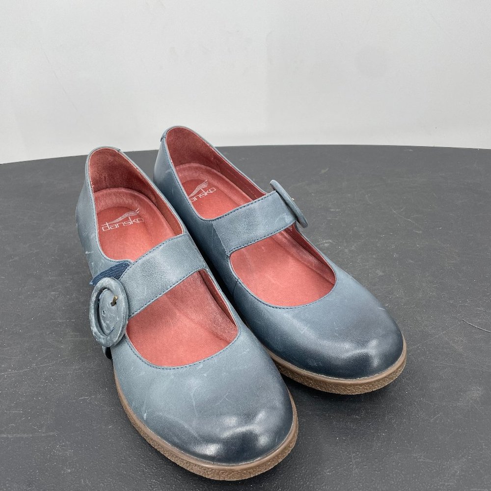 Dansko Women's Brandy Teal Burnished Women's Comfort Shoes Size 40